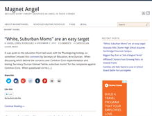 Tablet Screenshot of lausdmagnetangel.com